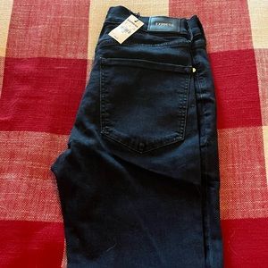 Express skinny mid rise jeans